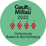 Gault Millau 2022 4 rote Trauben Spätbuurgunder Schlossberg